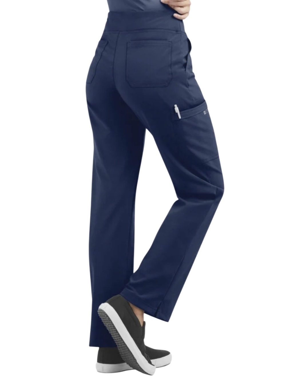 Uniform Advantage Easy Stretch Scub Set Top and Pants Navy XL NWT Fur Friendly - Picture 4 of 14
